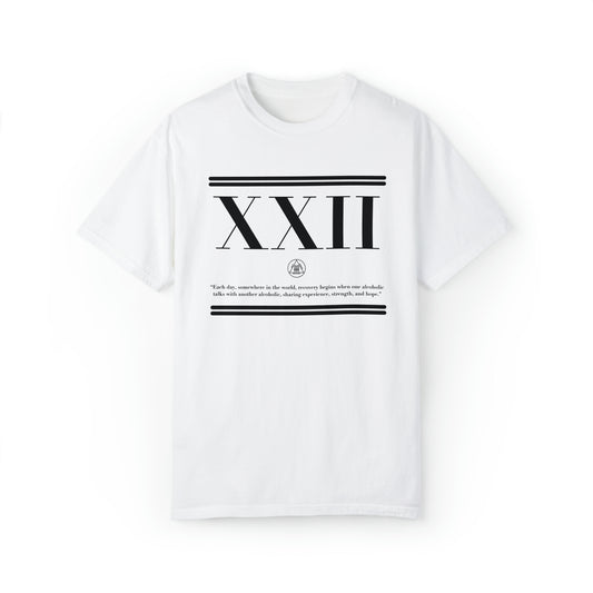 Recovery Begins XXII T-shirt