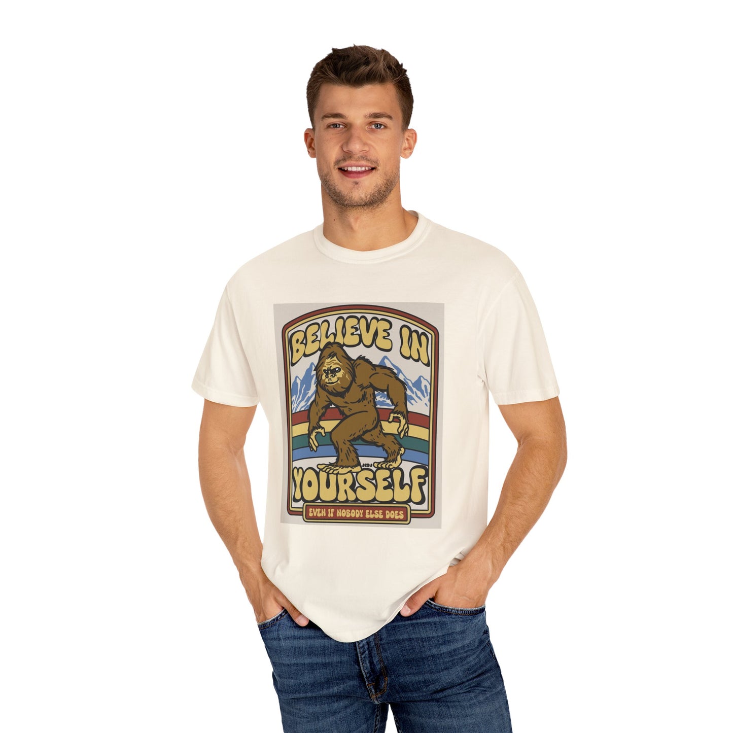 Believe in Yourself Bigfoot T-Shirt