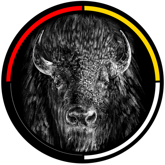 Big Buffalo 2.5” Round Premium Sticker