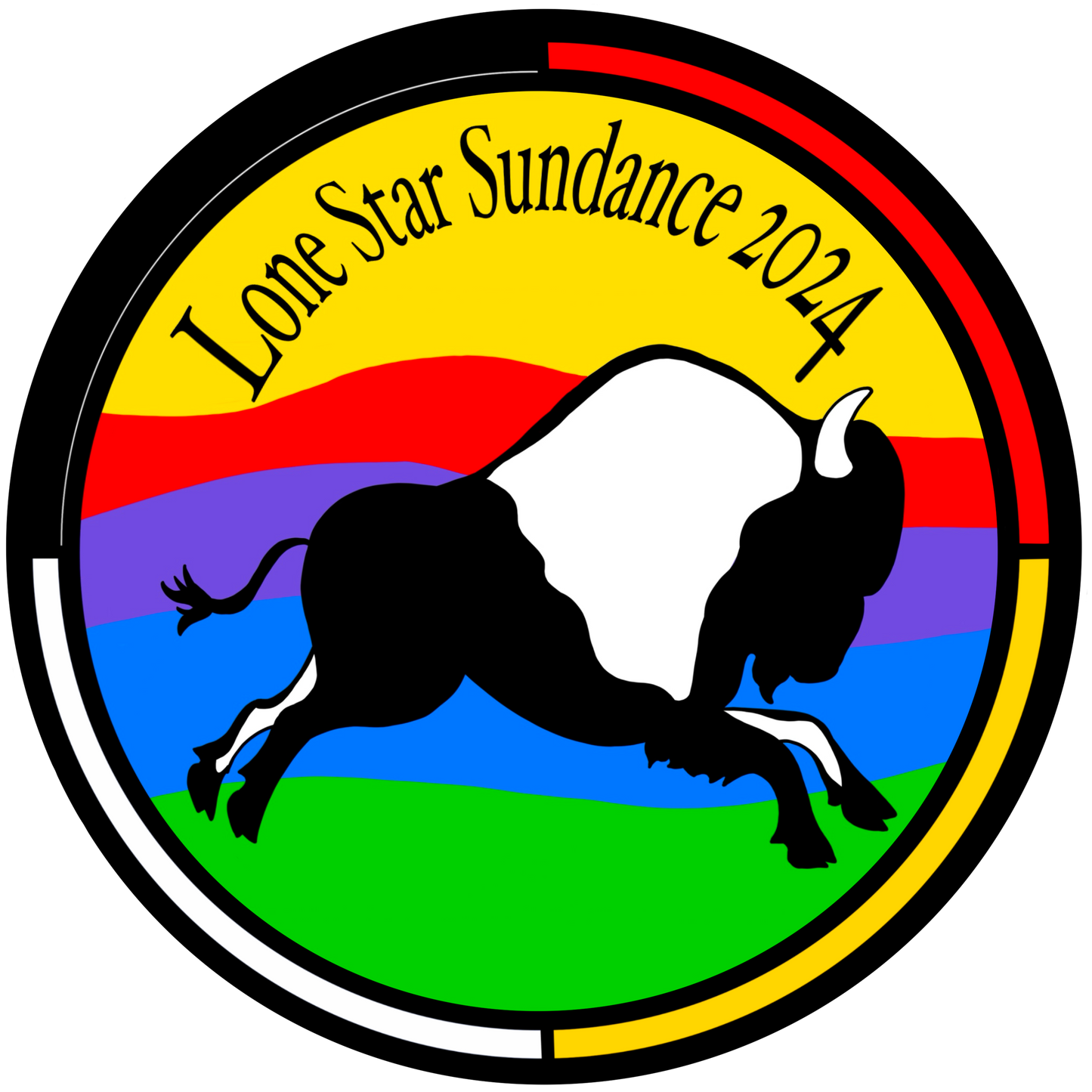 Sundance 2024 2.5” Round Premium Sticker