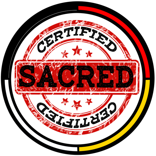 Certified Sacred 2.5” Round Premium Sticker