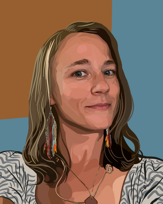 Individual portraits in color multi-media